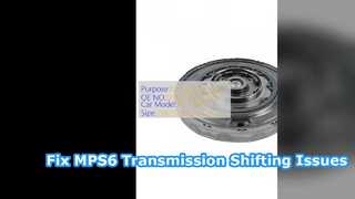 رفع مشکلات گیربکس MPS6 6DCT450 کلاچ بازسازی شده