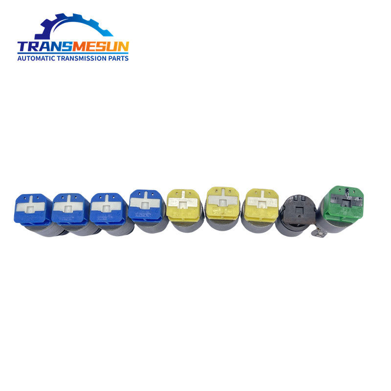 گیربکس اتوماتیک Transmesun در مجموعه ای از 9 کیت تعمیر دریچه سولناید 8HP-50 برای BMW سری 3 F30 از OE 050122 عرضه می شود.