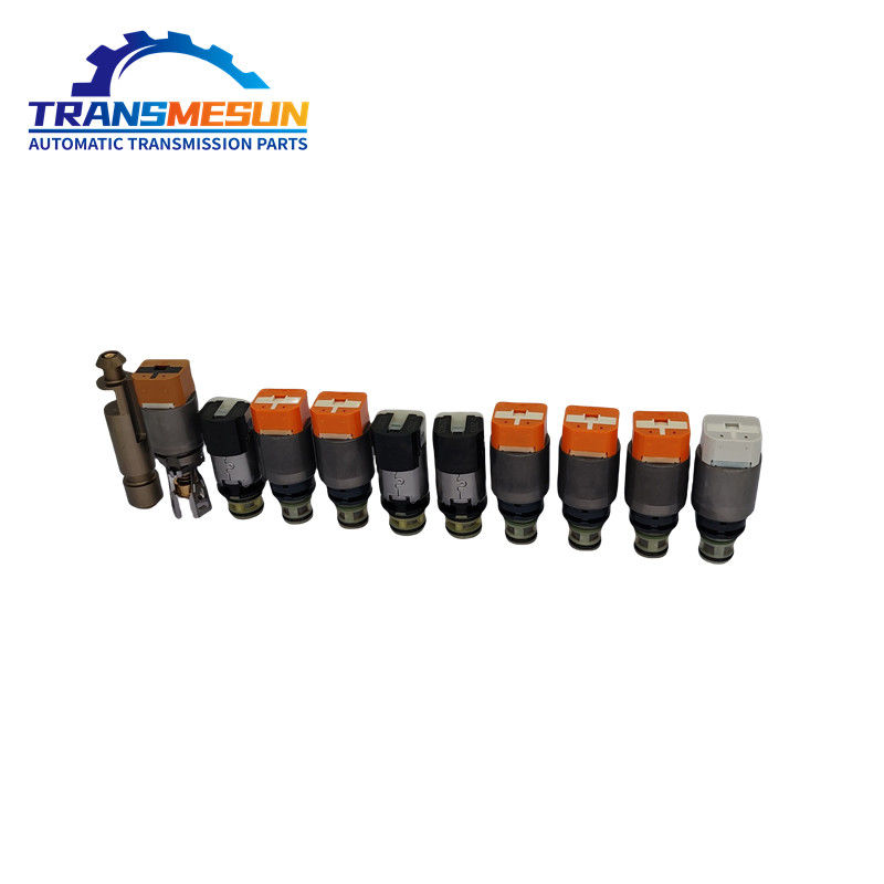 Transmesun Transmission اتوماتیک 9HP-48 کیت تعمیر دریچه سولینوئید 10 مجموعه های انفرادی دریچه سولینوئید برای Land Rover Range Rover Evoque