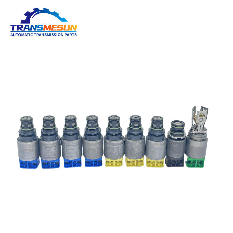 انتقال اتوماتیک ترانسمن به صورت مجموعه ای از 9 قطعه ی تعمیر والف سولنویدی 8HP-50 برای BMW سری 3 F30 از OE 0501221287 عرضه می شود