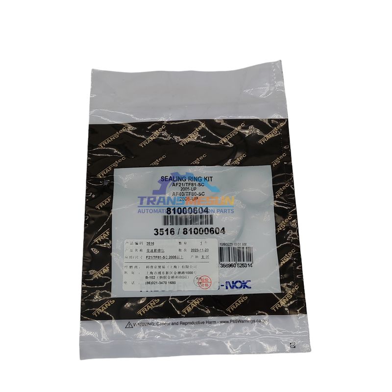 ترانسمن مدل جدید TF-80SC AF40 مجموعه اتوماتیک گیربکس مهر حلقه کیت تعمیر گیربکس 81000604 برای بیوک