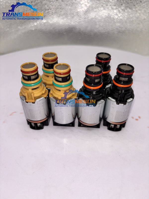 شیر برقی انتقال برند جدید MH8 6T40E GEN1 کیت شیر برقی بدنه شیر (بسته 6 عددی) برای شورولت بیوک