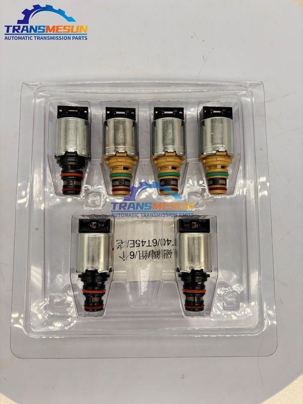 شیر برقی انتقال برند جدید MH8 6T40E GEN1 کیت شیر برقی بدنه شیر (بسته 6 عددی) برای شورولت بیوک