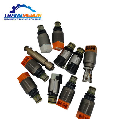 Transmesun Transmission اتوماتیک 9HP-48 کیت تعمیر دریچه سولینوئید 10 مجموعه های انفرادی دریچه سولینوئید برای Land Rover Range Rover Evoque